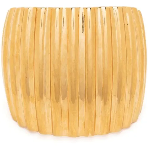 Golden Deco Rainure Bracelet , female, Sizes: M - Saint Laurent - Modalova