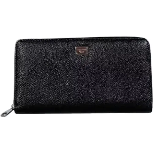 Pre-owned Wallets, female, , Size: ONE SIZE Pre-owned Leather wallets - Dolce & Gabbana Pre-owned - Modalova