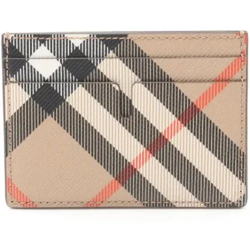 Pre-owned Wallets, female, , Size: ONE SIZE Pre-owned Canvas wallets - Burberry Vintage - Modalova