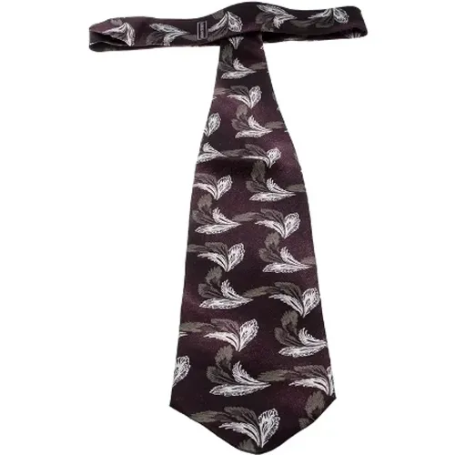 Pre-owned Accessories, male, , Size: ONE SIZE Pre-owned Silk home-office - Armani Pre-owned - Modalova