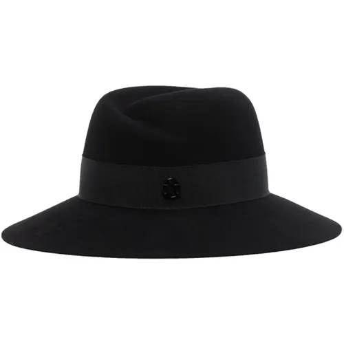 Schwarze Damen Hüte Mützen - Maison Michel - Modalova