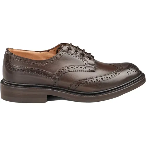 Business Shoes, male, , Size: 7 US Flat Shoes with Bourton Brogue - Tricker's - Modalova