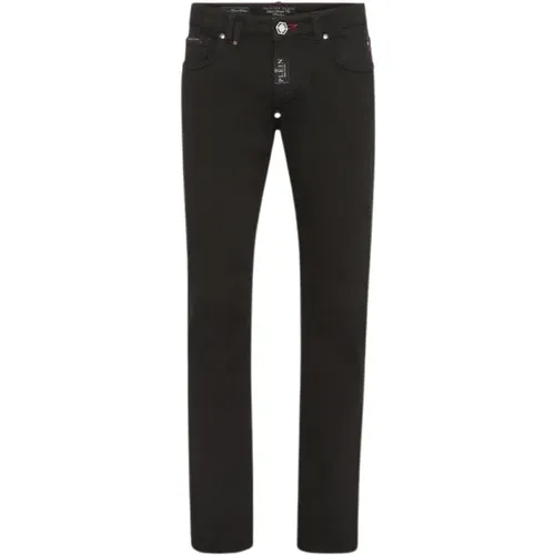 Slim-fit Jeans , Herren, Größe: W34 - Philipp Plein - Modalova