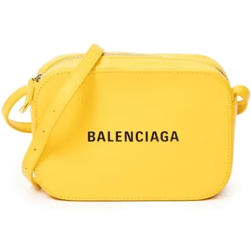 Pre-owned Cross Body Bags, female, , Size: ONE SIZE Pre-owned Leather shoulder-bags - Balenciaga Vintage - Modalova