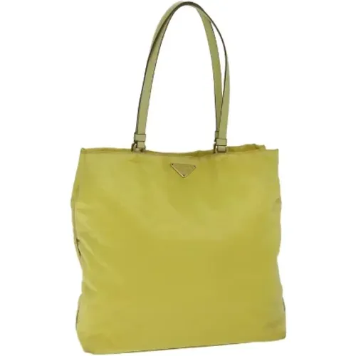 Pre-owned Tote Bags, female, , Size: ONE SIZE Pre-owned Nylon prada-bags - Prada Vintage - Modalova