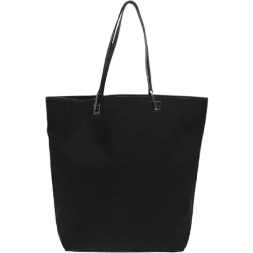 Pre-owned Tote Bags, female, , Size: ONE SIZE Pre-owned Canvas gucci-bags - Gucci Vintage - Modalova