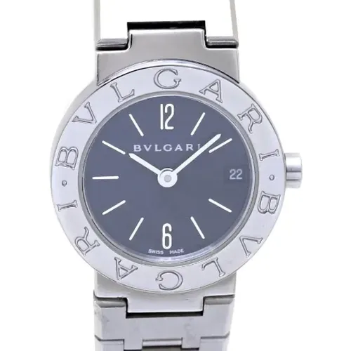 Pre-owned Watches, female, , Size: ONE SIZE Pre-owned Stainless Steel watches - Bvlgari Vintage - Modalova