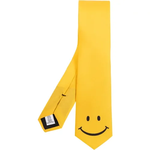 Ties, male, , Size: ONE SIZE x Smiley® - Moschino - Modalova