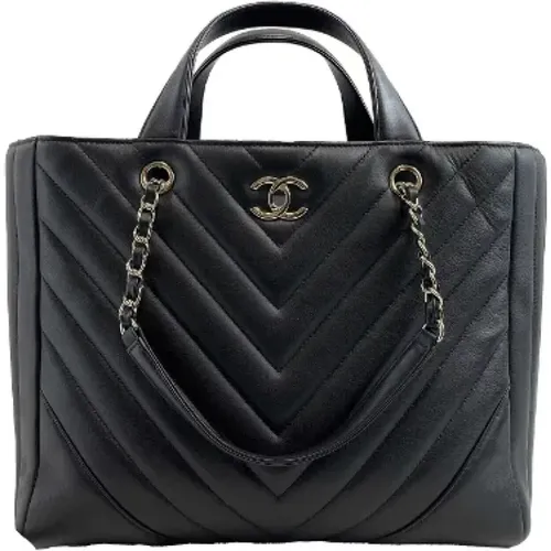 Pre-owned Leather chanel-bags , female, Sizes: ONE SIZE - Chanel Vintage - Modalova