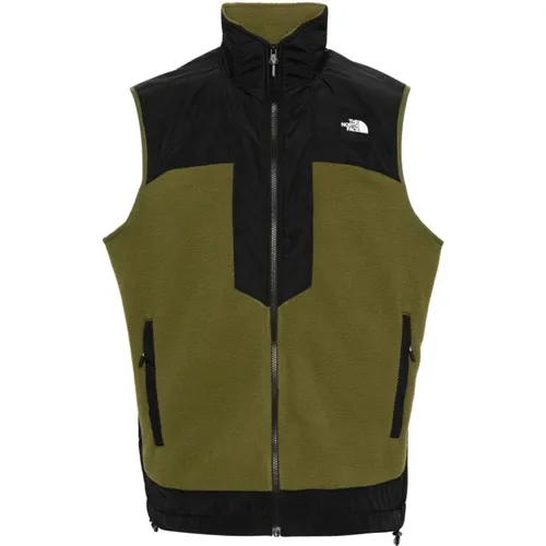 Vests, male, , Size: M Forest Olive Y2K Vest Jacket - The North Face - Modalova