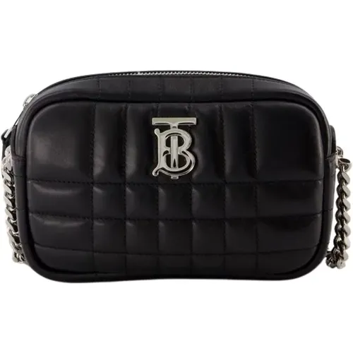 Quilted Noir Camera Bag , female, Sizes: ONE SIZE - Burberry - Modalova