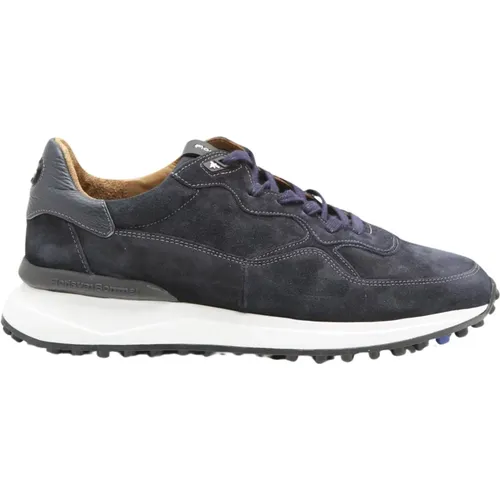 Blaue Niedrige Sneakers 16301 - Van Bommel - Modalova