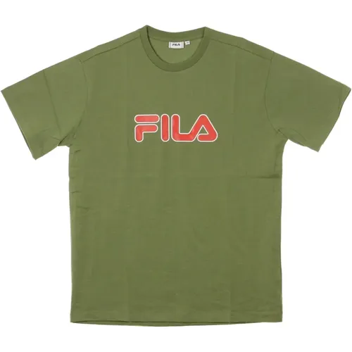 T-Shirts, male, , Size: XL Deep Mens Tee - Fila - Modalova