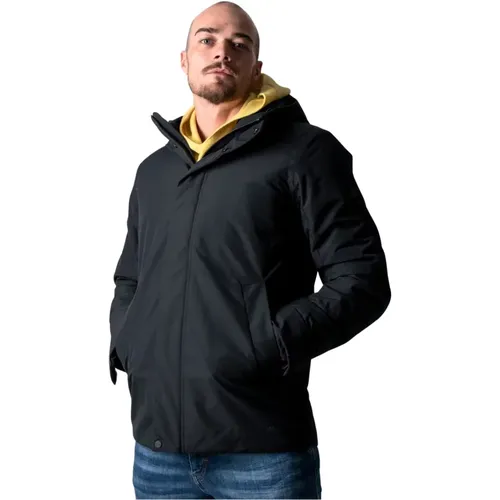 Dunkelblaue Parka , Herren, Größe: 2XL - Edwin - Modalova