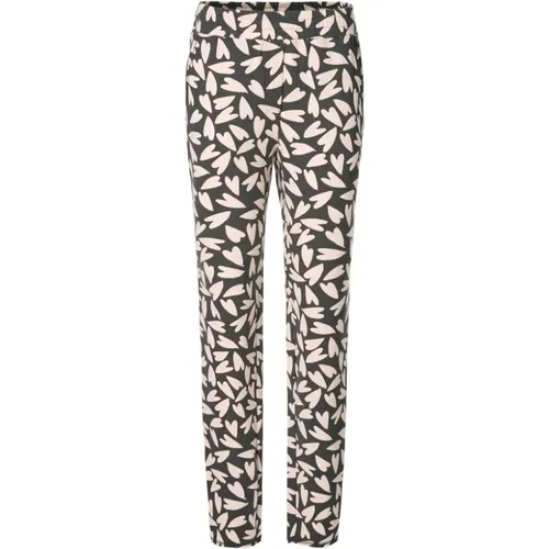 Marccain Womens Size 10 / 12 Straight Jeans Animal print