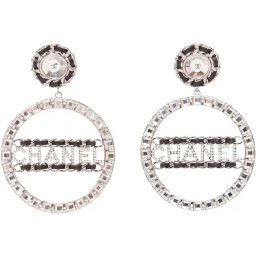 Pre-owned Jewellery, female, , Size: ONE SIZE Pre-owned Metal earrings - Chanel Vintage - Modalova