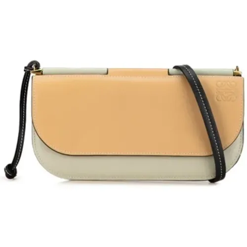 Pre-owned Cross Body Bags, female, , Size: ONE SIZE Pre-owned Leather shoulder-bags - Loewe Pre-owned - Modalova