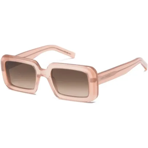 Orange Sunrise Sunglasses , female, Sizes: 52 MM - Saint Laurent - Modalova