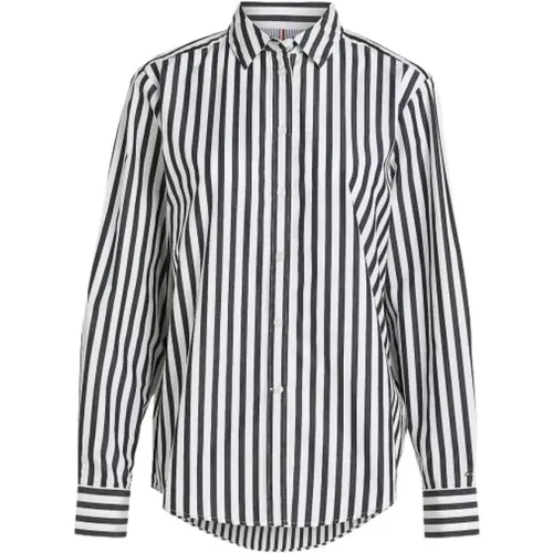 Shirts , Damen, Größe: L - Tommy Hilfiger - Modalova