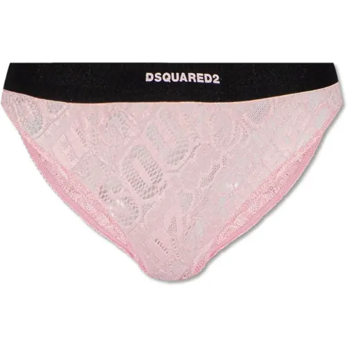 Bottoms, female, , Size: L Lace briefs - Dsquared2 - Modalova