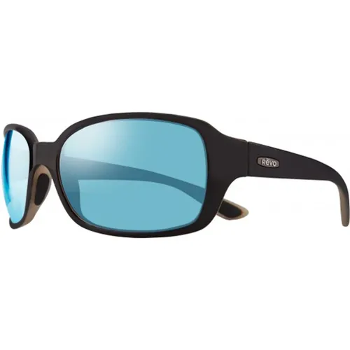 Bone/Blue Water Sunglasses , unisex, Sizes: 62 MM - Revo - Modalova