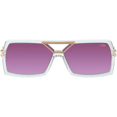 Vintage Rectangular Sunglasses with Titanium Details , unisex, Sizes: 61 MM - Cazal - Modalova