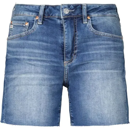 Relaxed Fit Denim Shorts , Damen, Größe: W27 - adriano goldschmied - Modalova