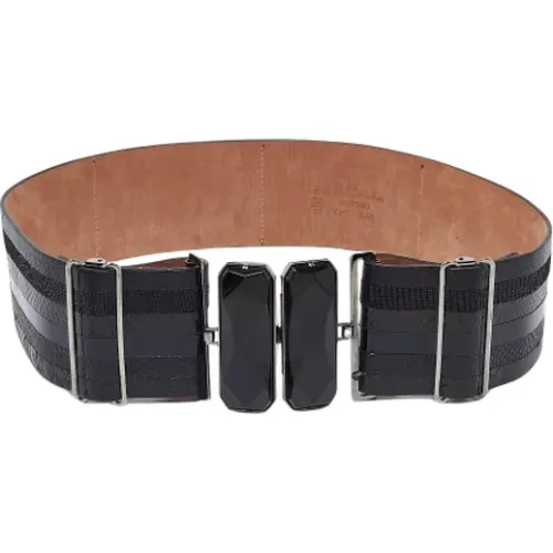 Pre-owned Belts, female, , Size: ONE SIZE Pre-owned Leather belts - Fendi Vintage - Modalova