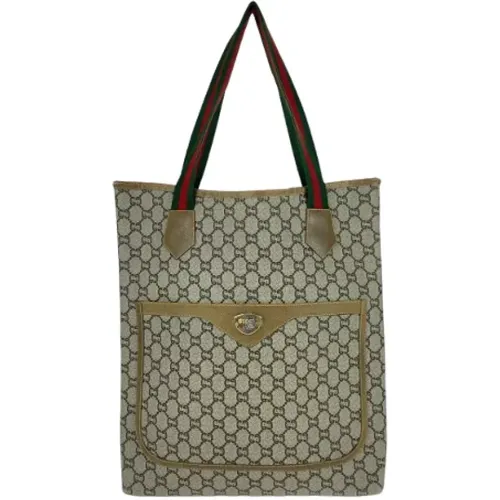 Pre-owned Canvas gucci-bags , female, Sizes: ONE SIZE - Gucci Vintage - Modalova