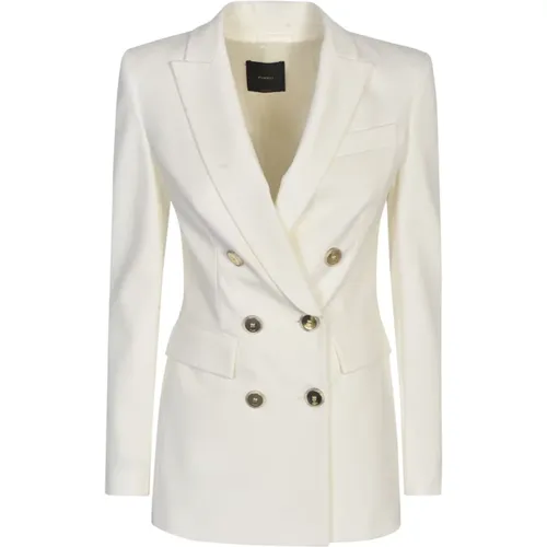 Glorioso Double-Breasted Blazer , female, Sizes: L, S - pinko - Modalova