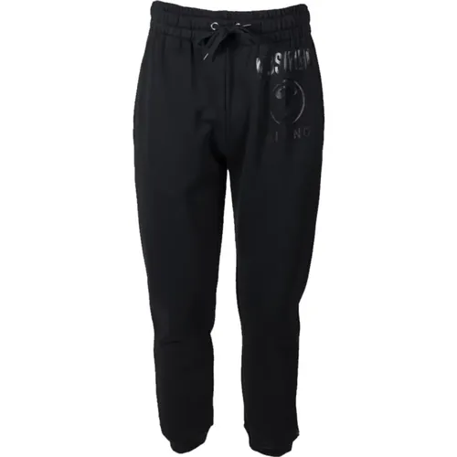 Sweatpants, male, , Size: XL Double Question Mark Sweatpants - Moschino - Modalova