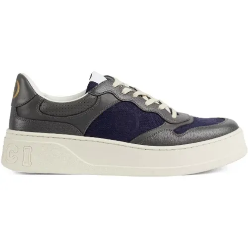 Interlocking G Leder Sneakers Gucci - Gucci - Modalova