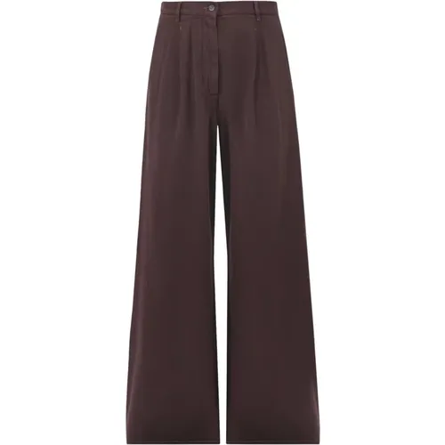 Wide Trousers, female, , Size: 2XL Pantalone Nanda - Weekend Max Mara - Modalova