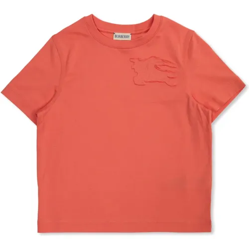 Kinder T-Shirt mit Logo Burberry - Burberry - Modalova