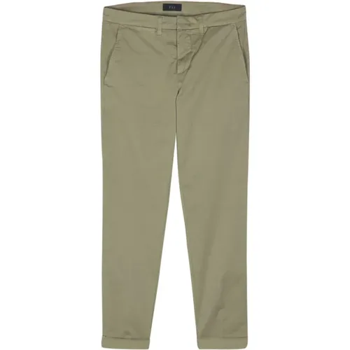 Trousers , male, Sizes: W33 - Fay - Modalova