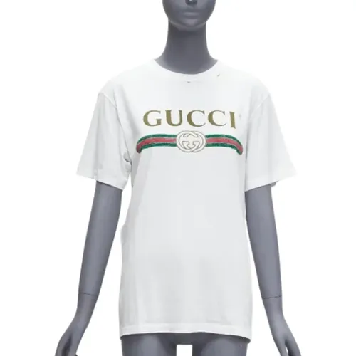 Pre-owned Baumwolle tops - Gucci Vintage - Modalova
