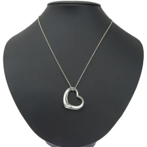 Pre-owned Jewellery, female, , Size: ONE SIZE Pre-owned Silver necklaces - Tiffany & Co. Pre-owned - Modalova