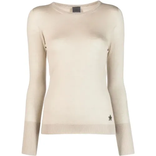 Knit Choker Sweater Casual Style , female, Sizes: M, L, 2XS - Lorena Antoniazzi - Modalova