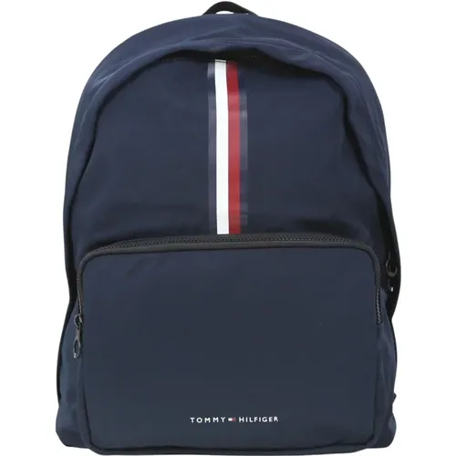 Backpacks, male, , Size: ONE SIZE Skyline Stripe Backpack - Tommy Hilfiger - Modalova