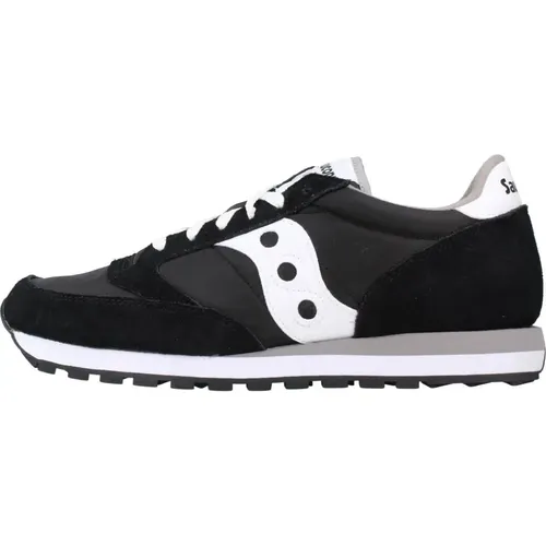 Stylish Jazz Original Men's Sneakers , male, Sizes: 6 1/2 UK, 10 1/2 UK, 9 UK, 2 UK, 8 1/2 UK, 3 1/2 UK, 12 1/2 UK, 10 UK, 8 UK, 3 UK, 9 1/2 UK, 12 UK - Saucony - Modalova