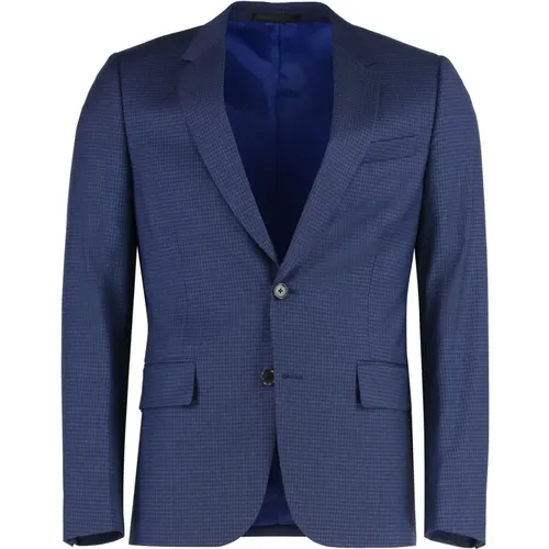 Blazers, male, , Size: M Two-piece Wool Suit - Paul Smith - Modalova
