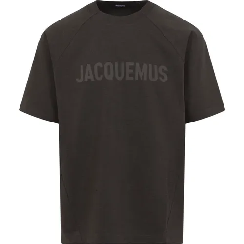 T-Shirts, male, , Size: L T-Shirt with Unique Design - Jacquemus - Modalova