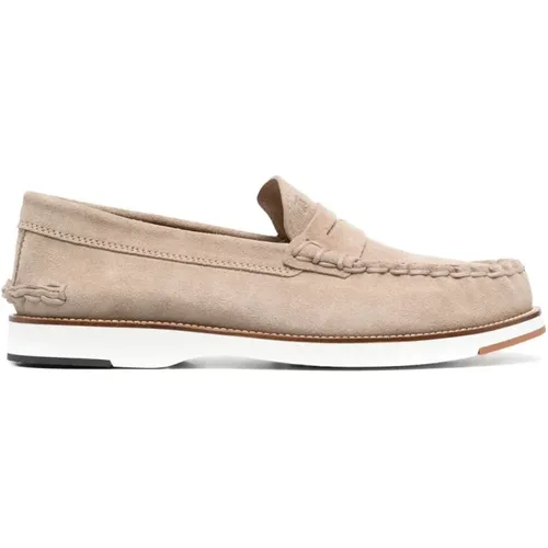 Xxm02g0eg80re0 c609 loafers , male, Sizes: 8 1/2 UK, 8 UK - TOD'S - Modalova