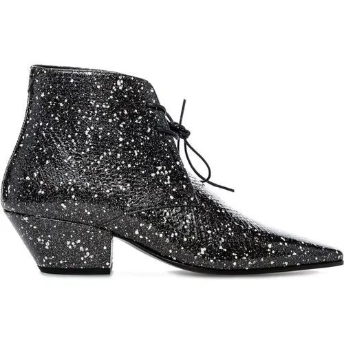 Stylish Ankle Boots for Women , female, Sizes: 4 1/2 UK, 6 UK, 6 1/2 UK, 5 1/2 UK, 8 UK, 5 UK - Saint Laurent - Modalova