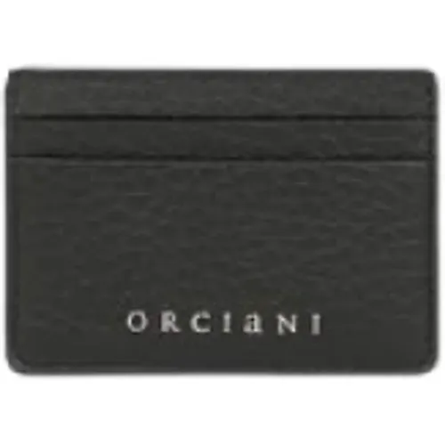 Wallets & Cardholders, female, , Size: ONE SIZE Leather Rfid Protected Card Holder - Orciani - Modalova