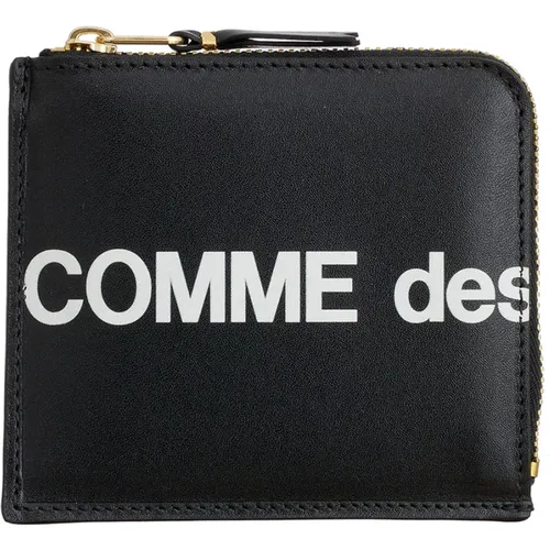 Leder Reißverschluss Brieftasche - Comme des Garçons - Modalova