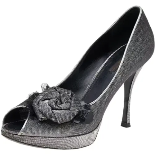 Pre-owned Pumps, female, , Size: 9 1/2 US Pre-owned Fabric heels - Louis Vuitton Vintage - Modalova