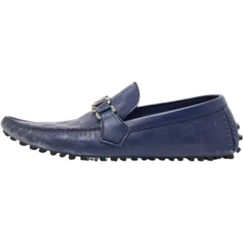 Pre-owned Flats, male, , Size: 8 1/2 US Pre-owned Leather flats - Louis Vuitton Vintage - Modalova