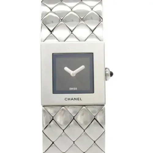 Pre-owned Watches, female, , Size: ONE SIZE Pre-owned Stainless Steel watches - Chanel Vintage - Modalova