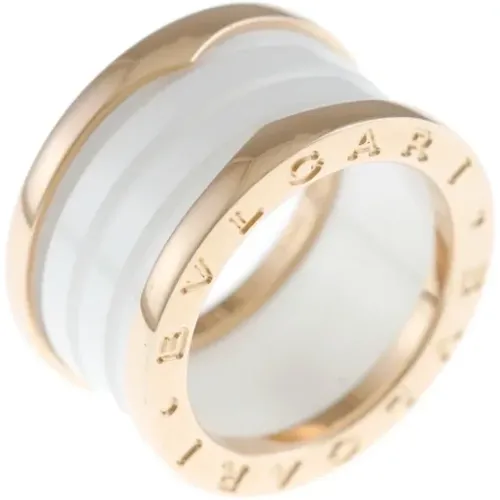 Pre-owned Jewellery, female, , Size: ONE SIZE Pre-owned Rose Gold rings - Bvlgari Vintage - Modalova